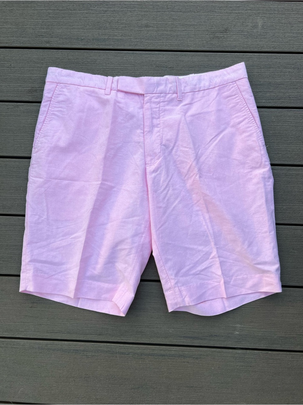 Polo by Ralph Lauren Pink Flat-Front Men's Shorts